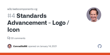 OpenGraph image for github.com/w3c/webcomponents-cg/issues/4