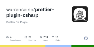 OpenGraph image for github.com/warrenseine/prettier-plugin-csharp