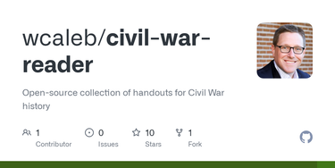 OpenGraph image for github.com/wcaleb/civil-war-reader