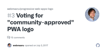 OpenGraph image for github.com/webmaxru/progressive-web-apps-logo/issues/3#issuecomment-316372707