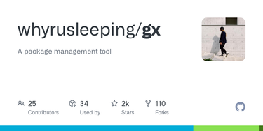 OpenGraph image for github.com/whyrusleeping/gx
