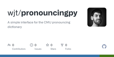 OpenGraph image for github.com/wjt/pronouncingpy/blob/master/docs/tutorial.rst