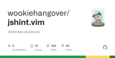 OpenGraph image for github.com/wookiehangover/jshint.vim