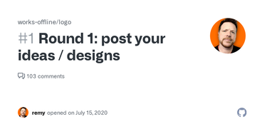 OpenGraph image for github.com/works-offline/logo/issues/1#issuecomment-658743162