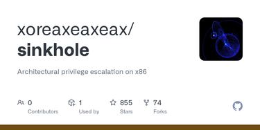 OpenGraph image for github.com/xoreaxeaxeax/sinkhole