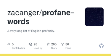 OpenGraph image for github.com/zacanger/profane-words/issues