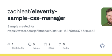 OpenGraph image for github.com/zachleat/eleventy-sample-css-manager