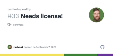 OpenGraph image for github.com/zachleat/speedlify/issues/33