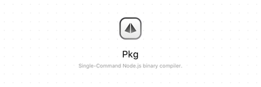 OpenGraph image for github.com/zeit/pkg