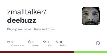 OpenGraph image for github.com/zmalltalker/deebuzz