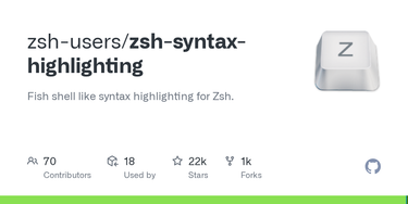 OpenGraph image for github.com/zsh-users/zsh-syntax-highlighting