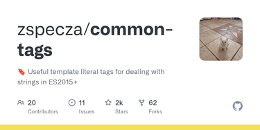 OpenGraph image for github.com/zspecza/common-tags