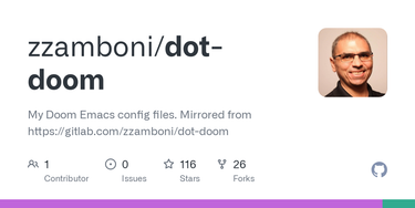 OpenGraph image for github.com/zzamboni/dot-doom/blob/master/doom.org