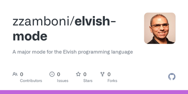 OpenGraph image for github.com/zzamboni/elvish-mode