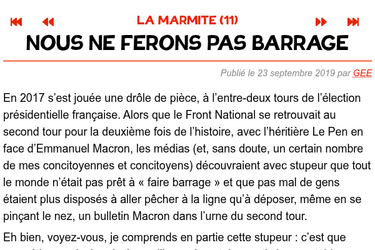 OpenGraph image for grisebouille.net/nous-ne-ferons-pas-barrage/