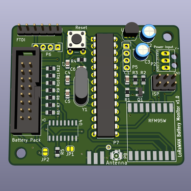 OpenGraph image for hackaday.io/project/176914-lorawan-battery-pack-monitor