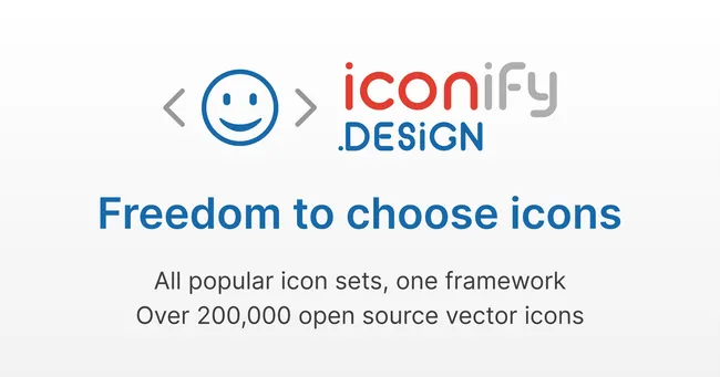 Iconify cover image