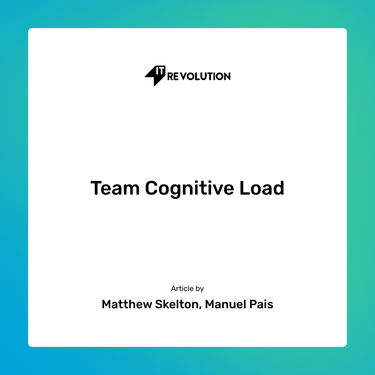 OpenGraph image for itrevolution.com/cognitive-load/