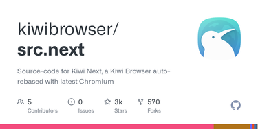 OpenGraph image for kiwibrowser.com