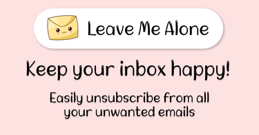 OpenGraph image for leavemealone.com/pricing