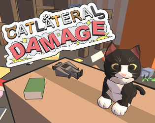 OpenGraph image for manekoware.itch.io/catlateral-damage