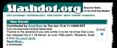 OpenGraph image for medium.com/@cmdrtaco/a-pre-history-of-slashdot-6403341dabae