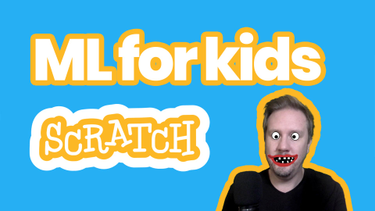 OpenGraph image for mickekring.se/ml-for-kids-del-1-skapa-och-koda-ett-ansiktsfilter-som-pa-tiktok-med-scratch/