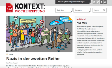 OpenGraph image for mmm.verdi.de/recht/neonazi-schwingt-die-juristische-keule-62819