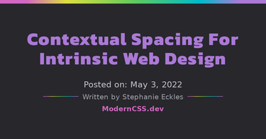 OpenGraph image for moderncss.dev/contextual-spacing-for-intrinsic-web-design/#min-and-max-functions