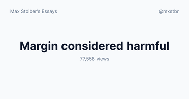 OpenGraph image for mxstbr.com/thoughts/margin
