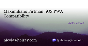 OpenGraph image for nho.link/l/2022/01/31/ios-pwa-compatibility/