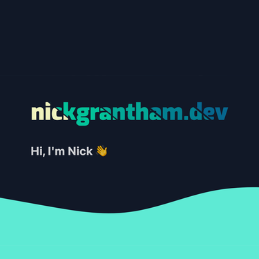 OpenGraph image for nickgrantham.dev