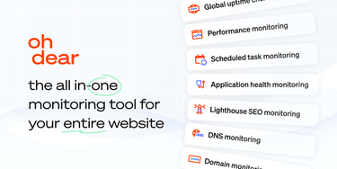 OpenGraph image for ohdear.app