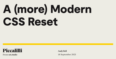 OpenGraph image for piccalil.li/blog/a-modern-css-reset