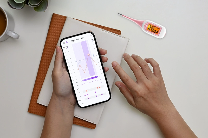 Basal Body Temperature (BBT) Chart Pregnant Vs Not Pregnant