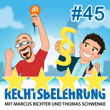 OpenGraph image for rechtsbelehrung.com/bewertungen-im-internet-rechtsbelehrung-folge-45-jura-podcast/