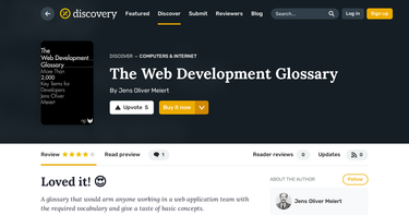 OpenGraph image for reedsy.com/discovery/book/the-web-development-glossary-jens-oliver-meiert