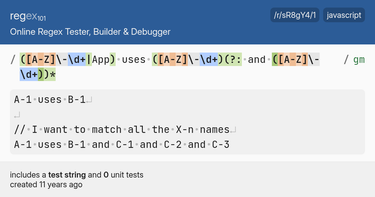 OpenGraph image for regex101.com/r/sR8gY4/1
