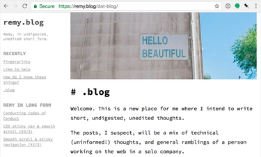 OpenGraph image for remysharp.com/2017/07/08/a-new-space