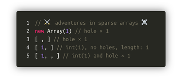 OpenGraph image for remysharp.com/2018/06/26/an-adventure-in-sparse-arrays