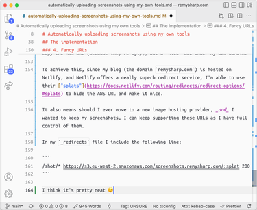 OpenGraph image for remysharp.com/2022/11/28/automatically-uploading-screenshots-using-my-own-tools