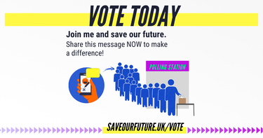 OpenGraph image for saveourfuture.uk/vote