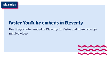 OpenGraph image for sia.codes/posts/lite-youtube-embed-eleventy/