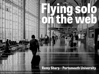 OpenGraph image for speakerdeck.com/rem/flying-solo-on-the-web