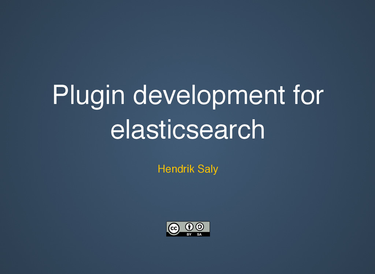 OpenGraph image for speakerdeck.com/salyh/plugin-development-for-elasticsearch