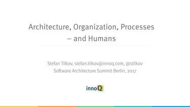 OpenGraph image for speakerdeck.com/stilkov/architecture-organization-processes-and-humans