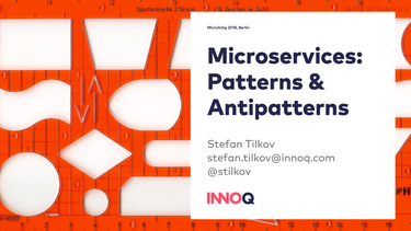 OpenGraph image for speakerdeck.com/stilkov/microservices-patterns-and-antipatterns-1