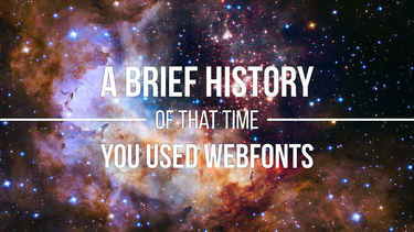 OpenGraph image for speakerdeck.com/zachleat/a-brief-history-of-that-time-you-used-web-fonts