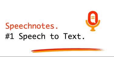 OpenGraph image for speechnotes.co