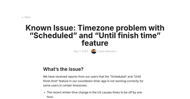 OpenGraph image for stagetimer.io/blog/known-issue-timezone-problem/